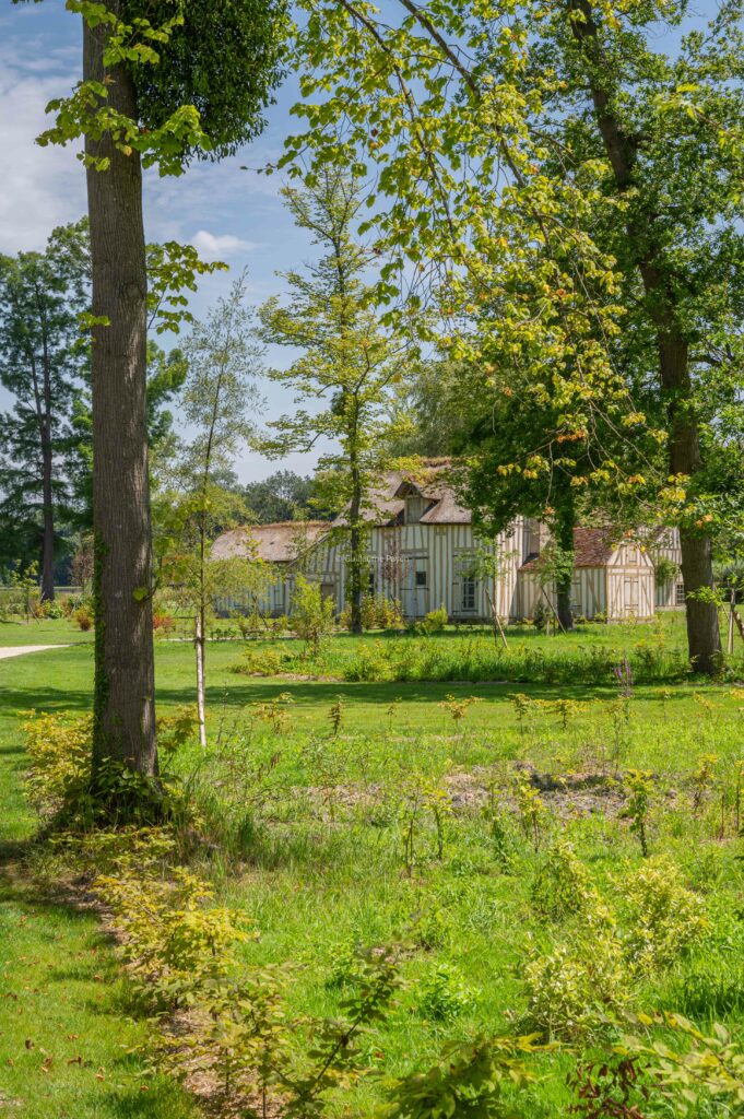 Une maison de campagne dans le parc de chantilly