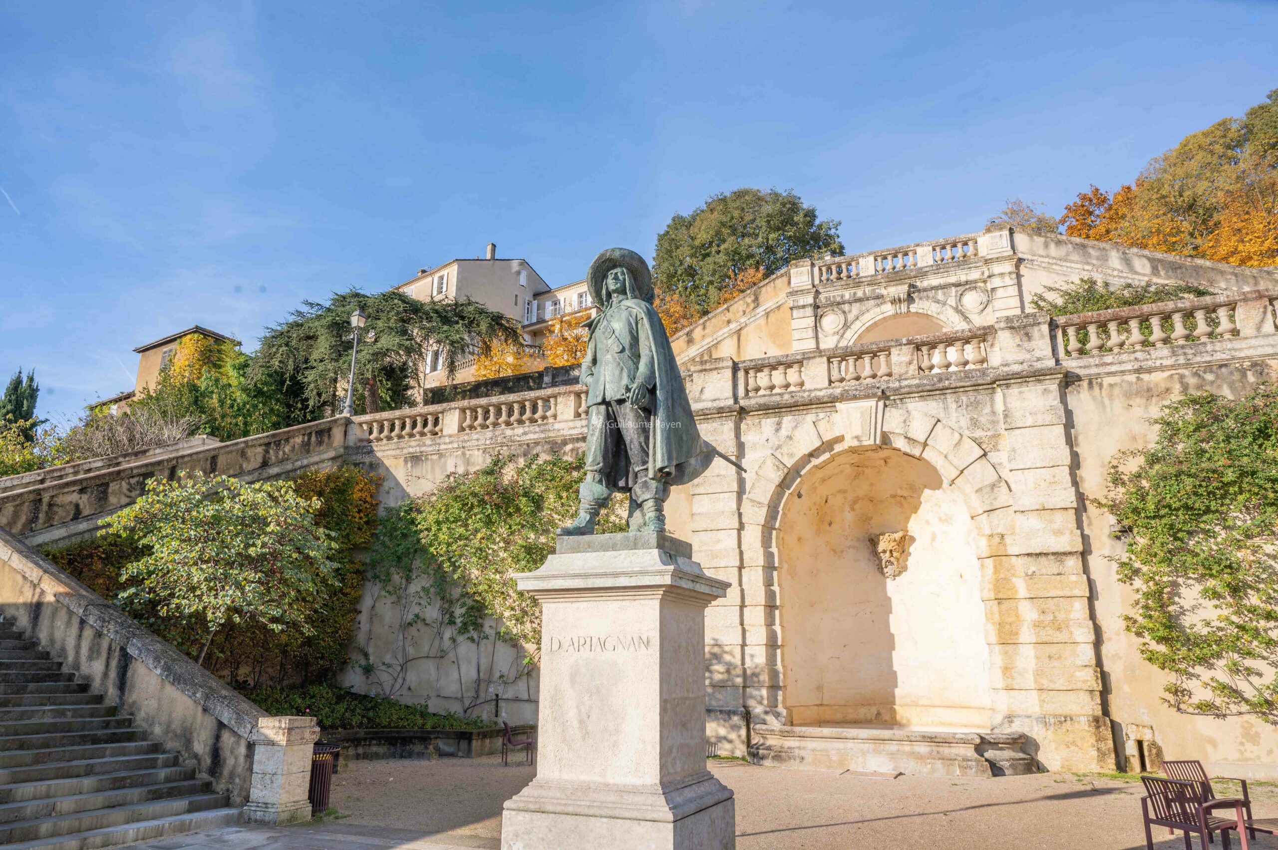 La statue de Dartagnan à Auch