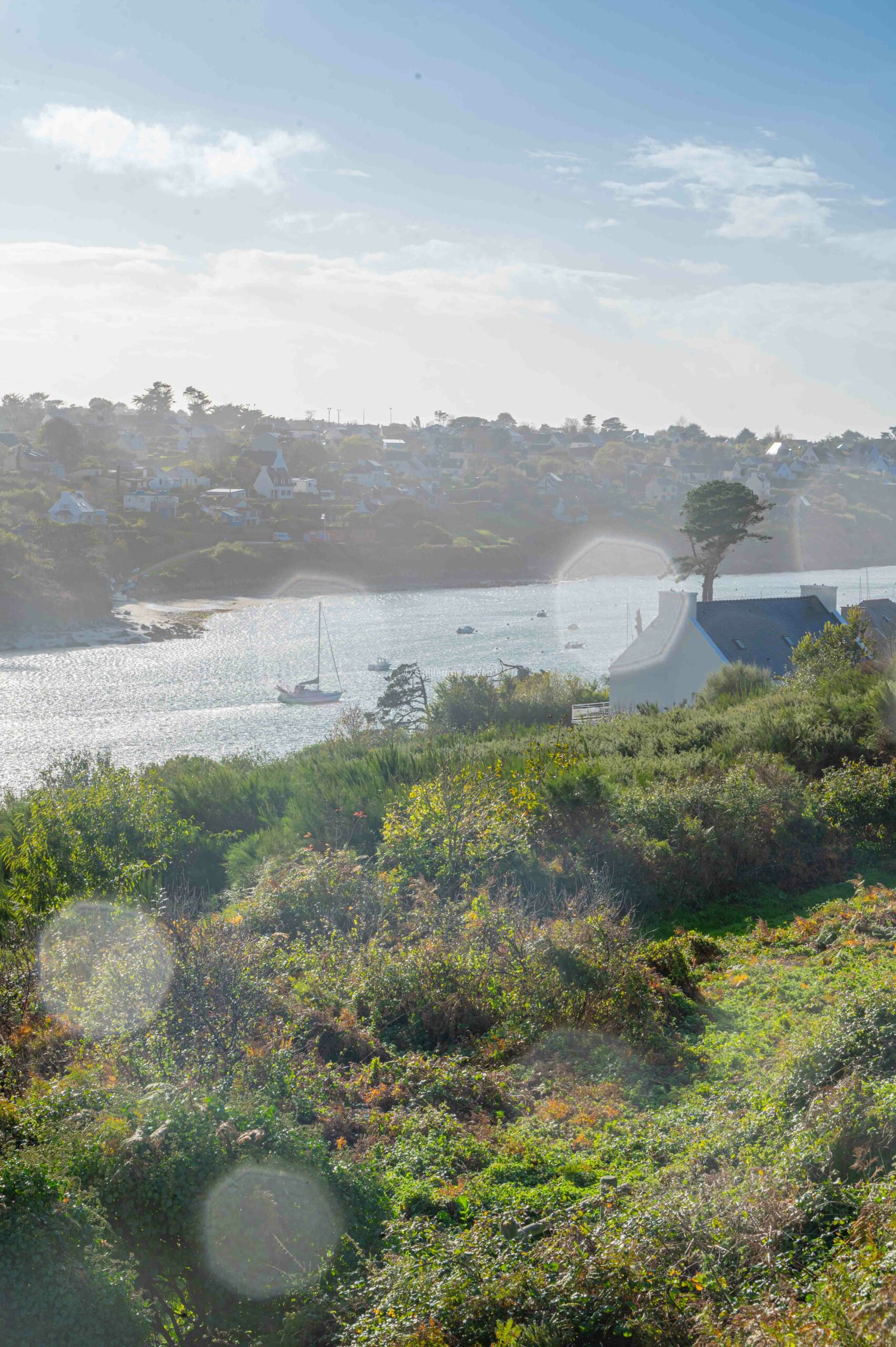 Point de vue depuis An Treiz, Abers, Finistère, Bretagne