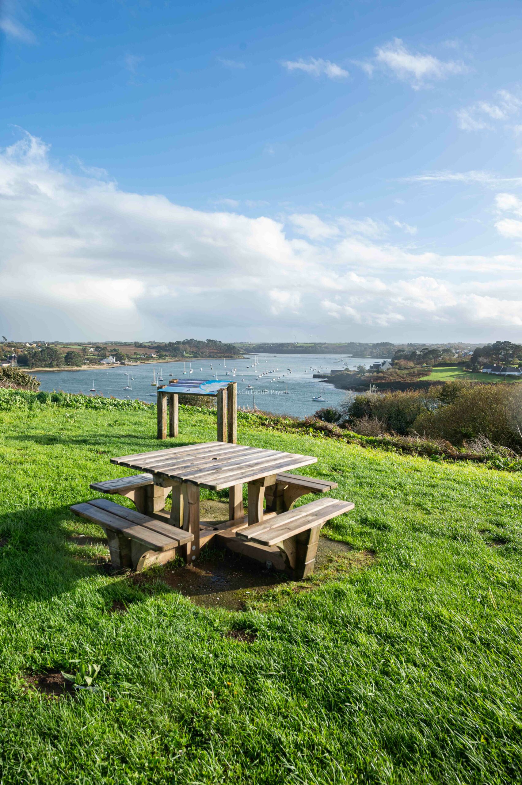 Point de vue depuis An Treiz, Abers, Finistère, Bretagne