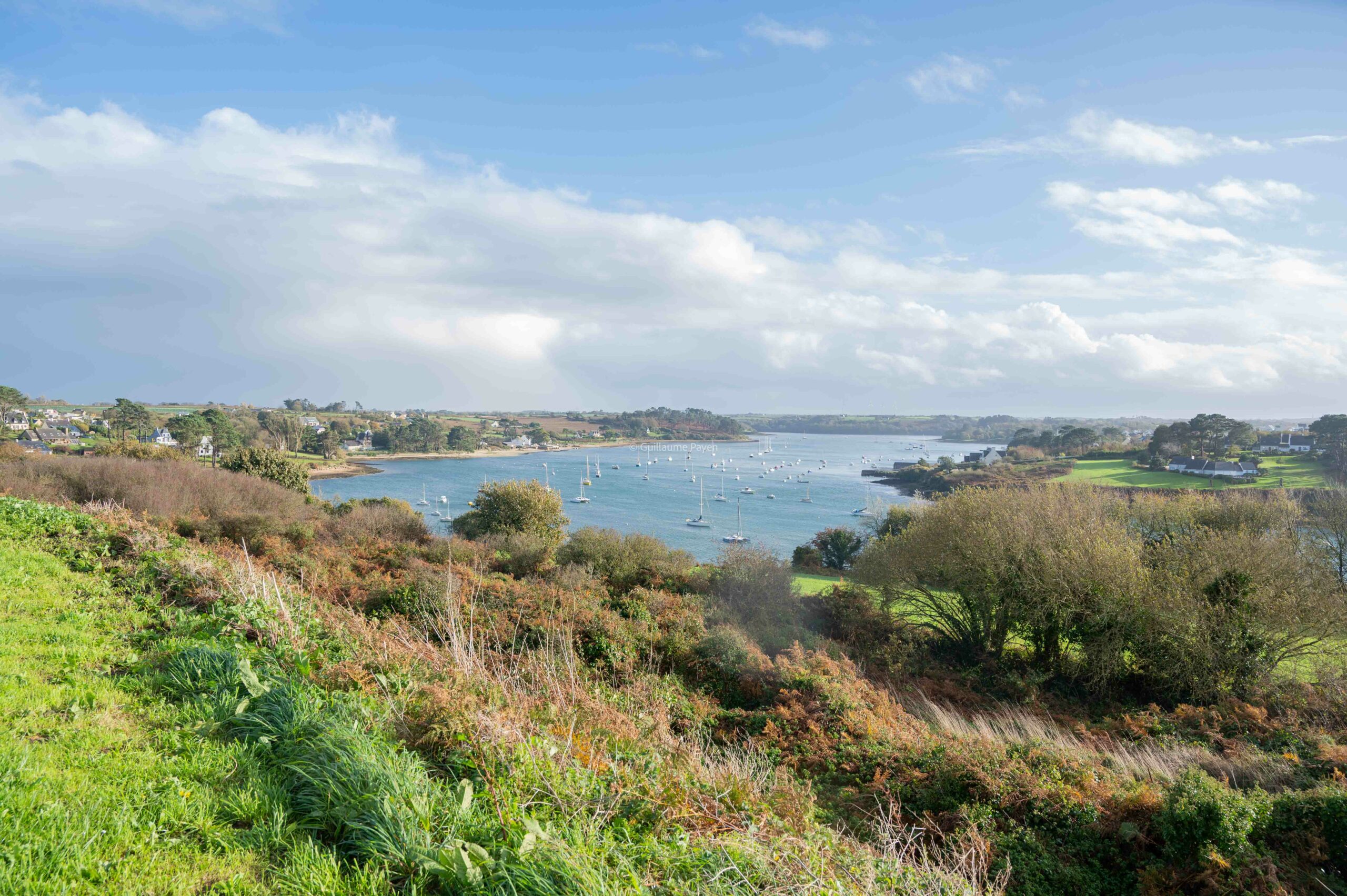 Point de vue depuis An Treiz, Abers, Finistère, Bretagne