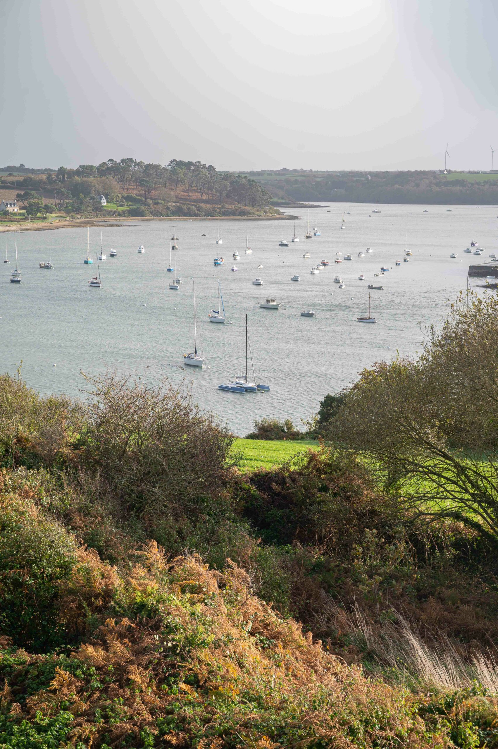 Point de vue depuis An Treiz, Abers, Finistère, Bretagne
