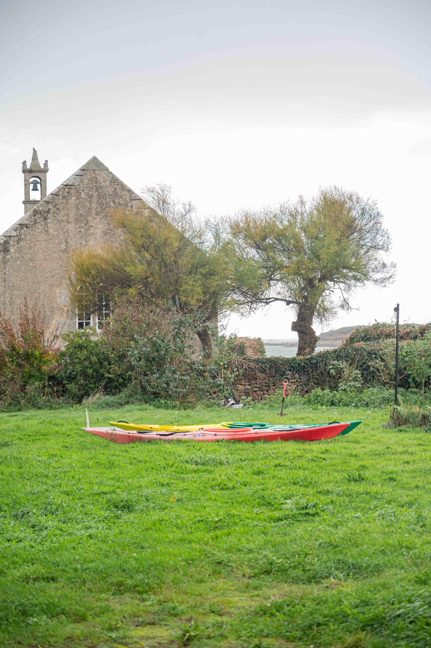Le village de Brouennou et sa chapelle, Abers, Finistère, Bretagne