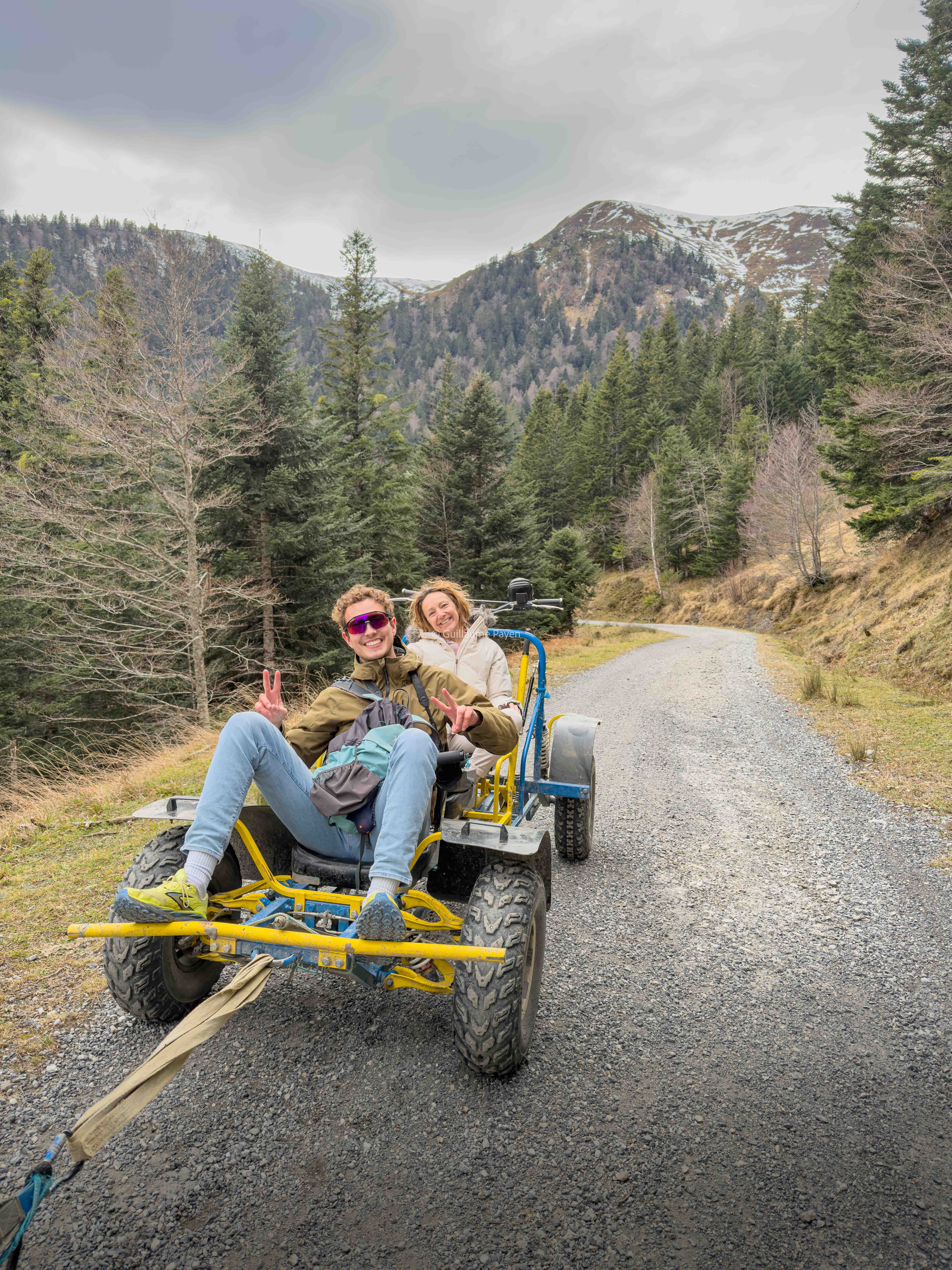 Chien de traîneau au Mourtis avec Le Souffle Nordique
