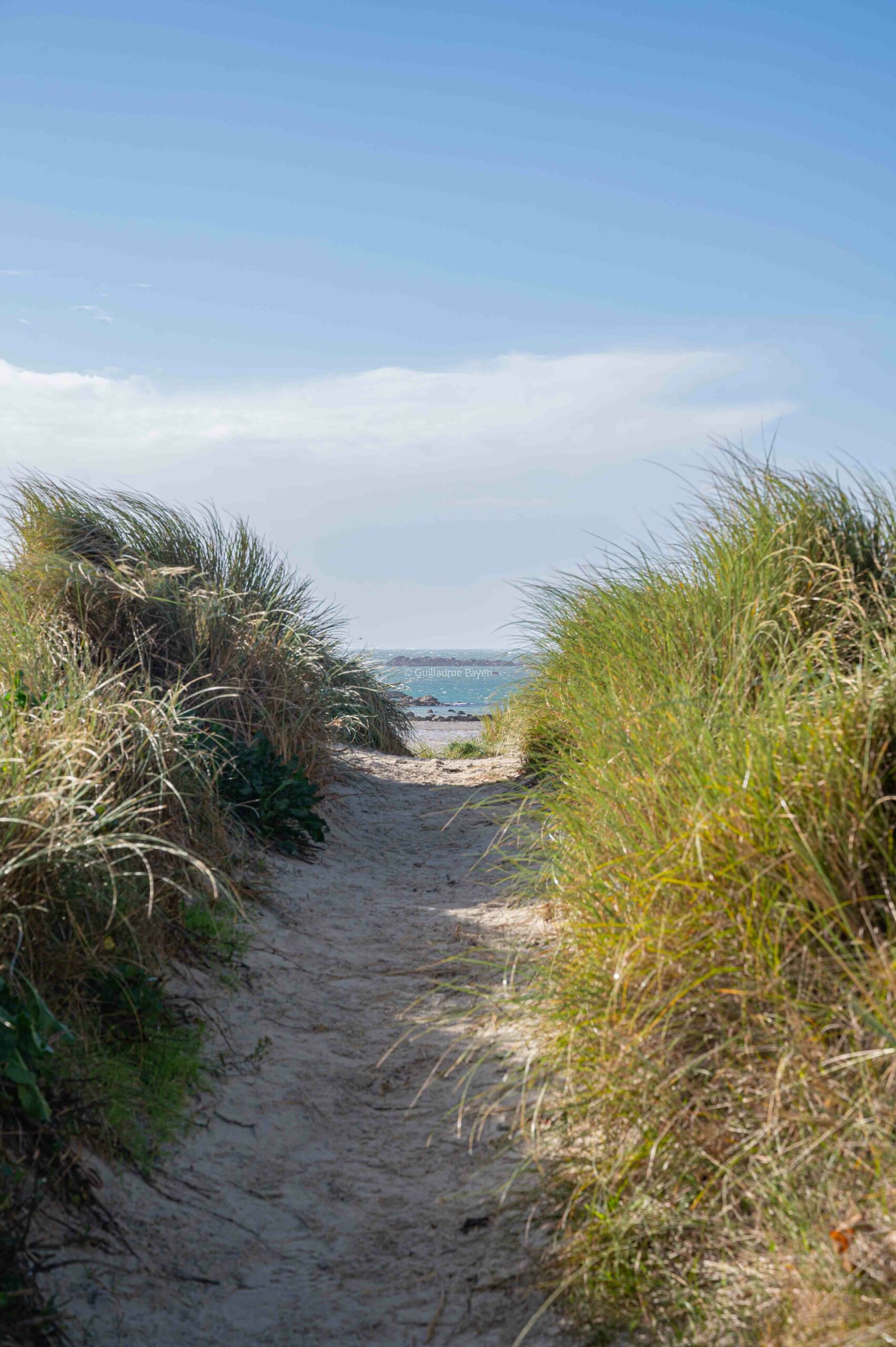 Plage et dune Sainte Margueritte, Abers, Finistère, Bretagne