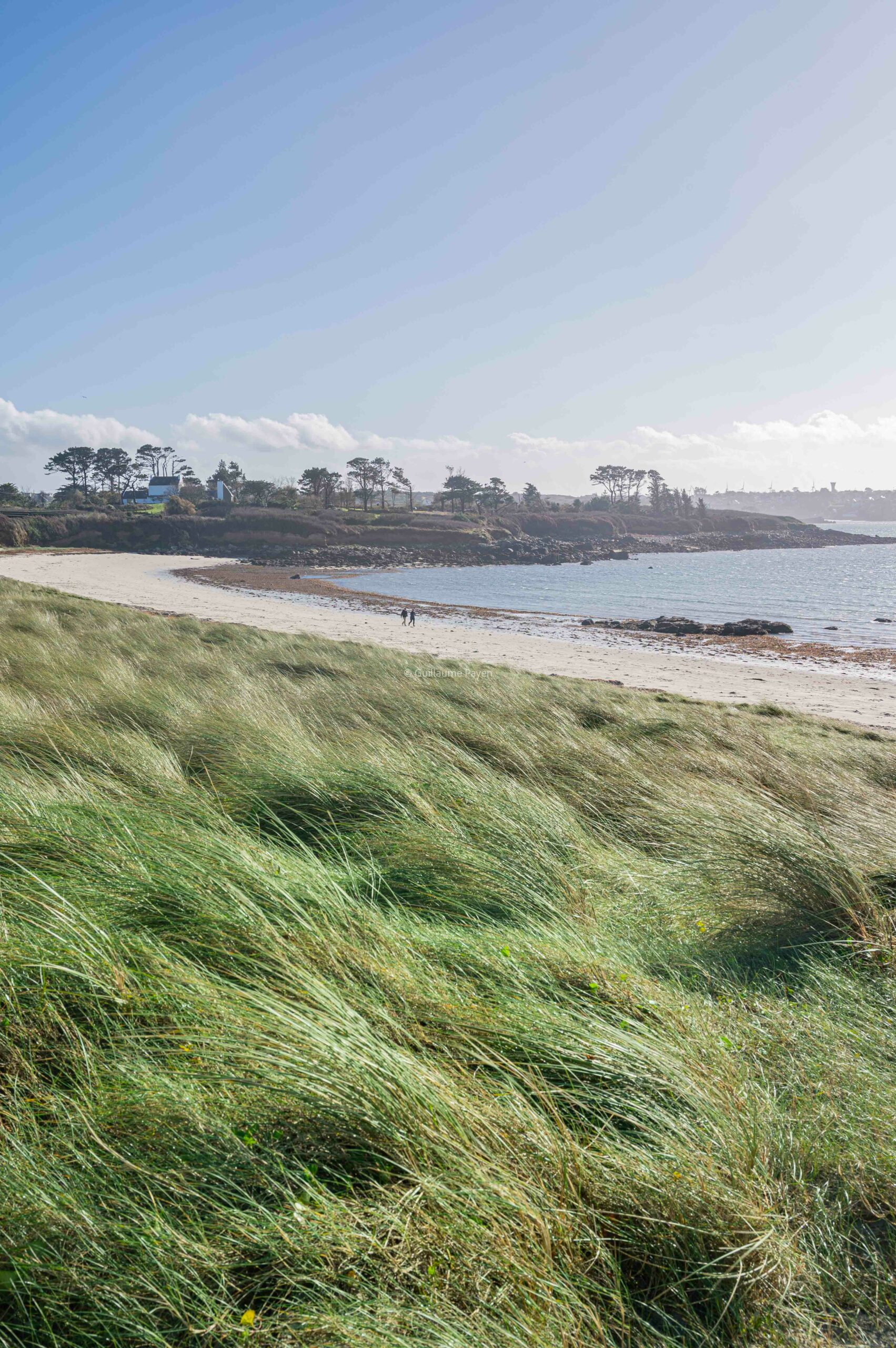 Plage et dune Sainte Margueritte, Abers, Finistère, Bretagne