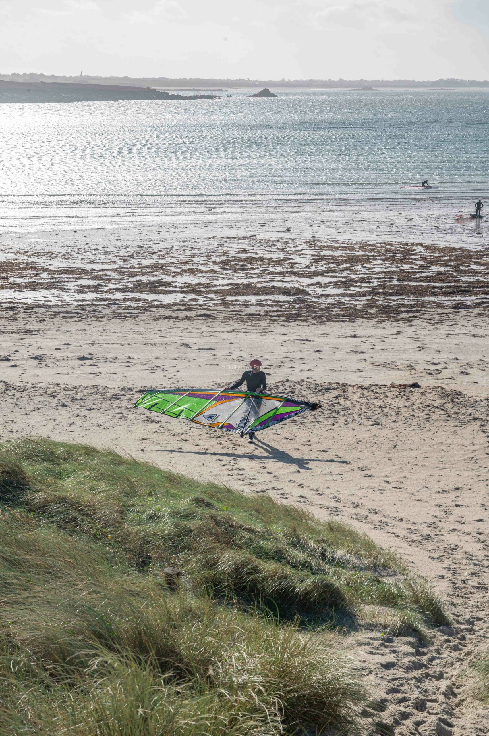 Plage et dune Sainte Margueritte, Abers, Finistère, Bretagne