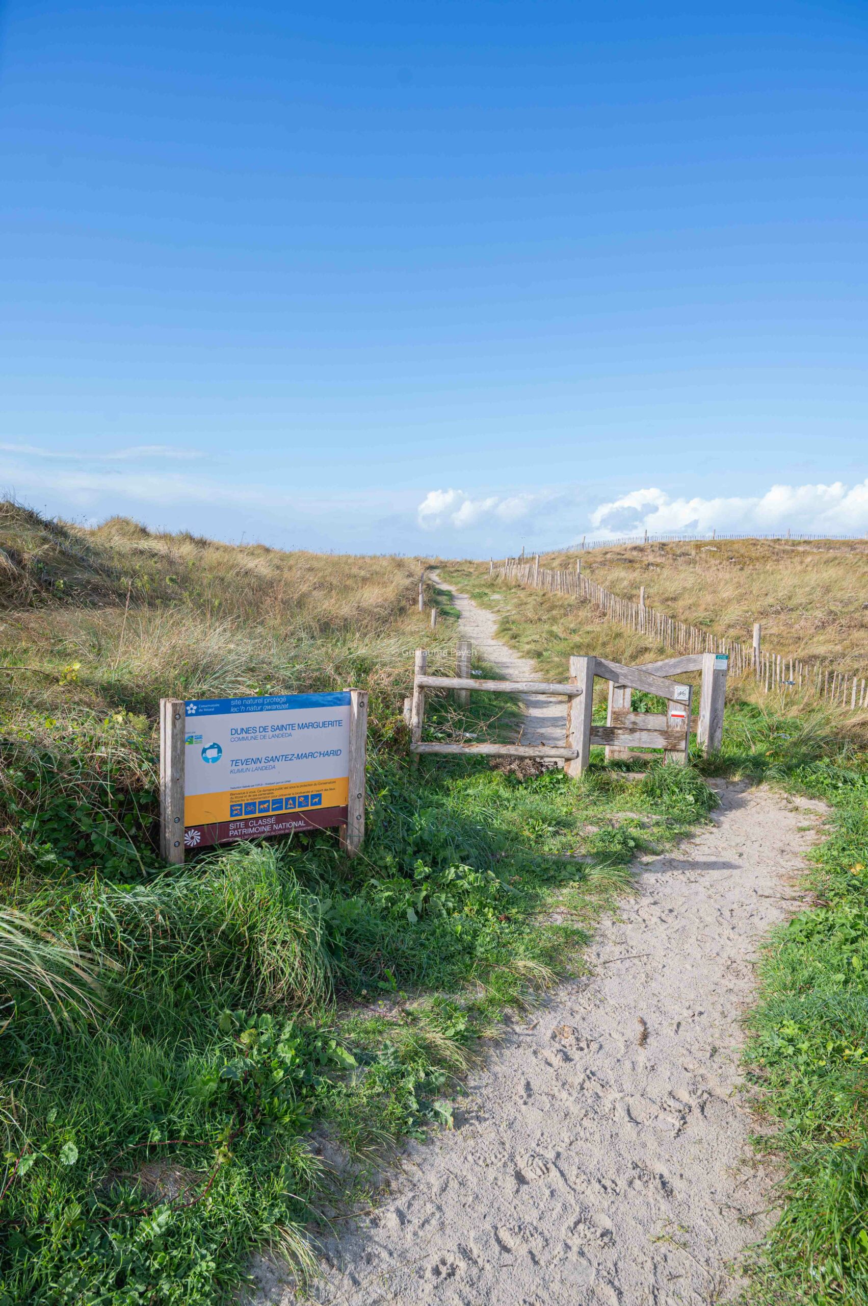 Plage et dune Sainte Margueritte, Abers, Finistère, Bretagne