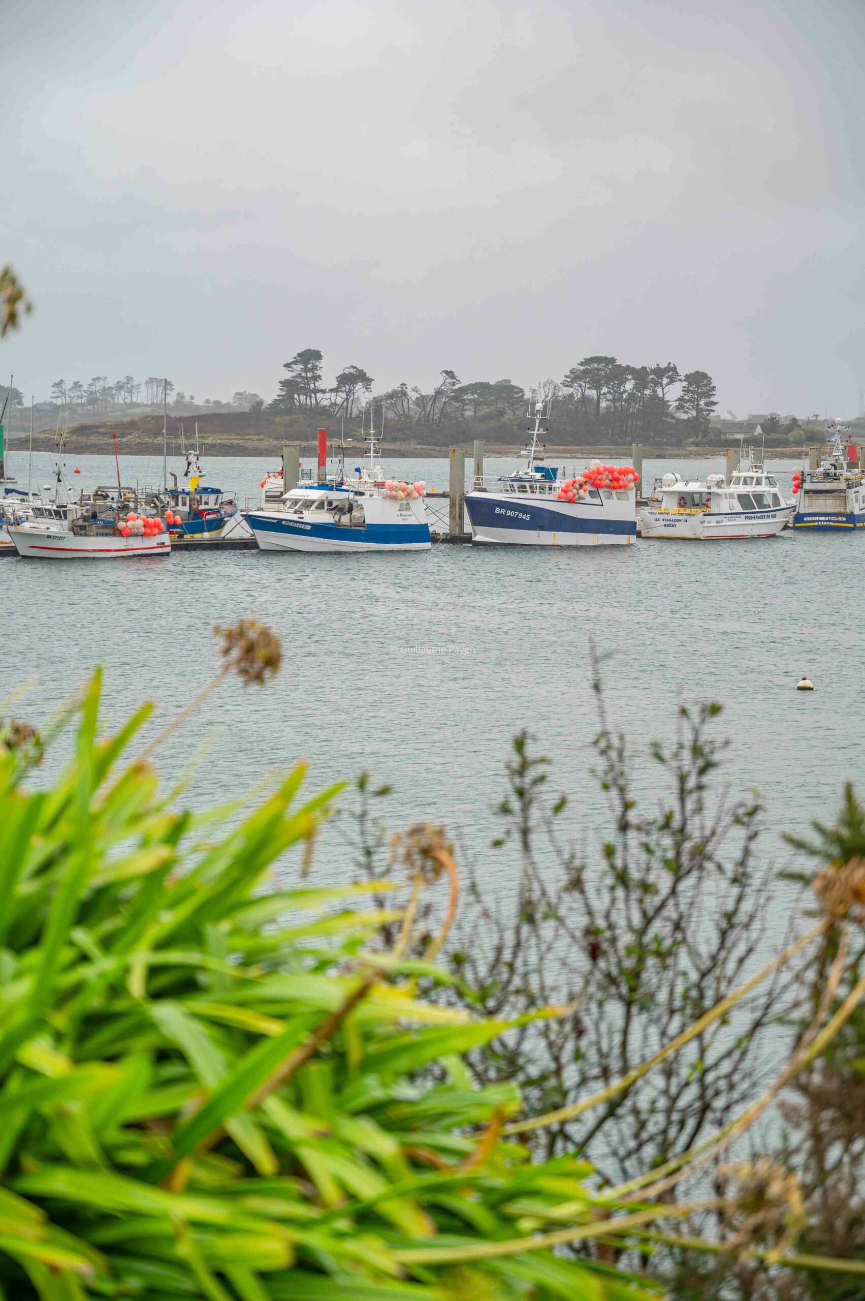 Le Port Aber Wrac'h dans les Abers, Finistère, Bretagne