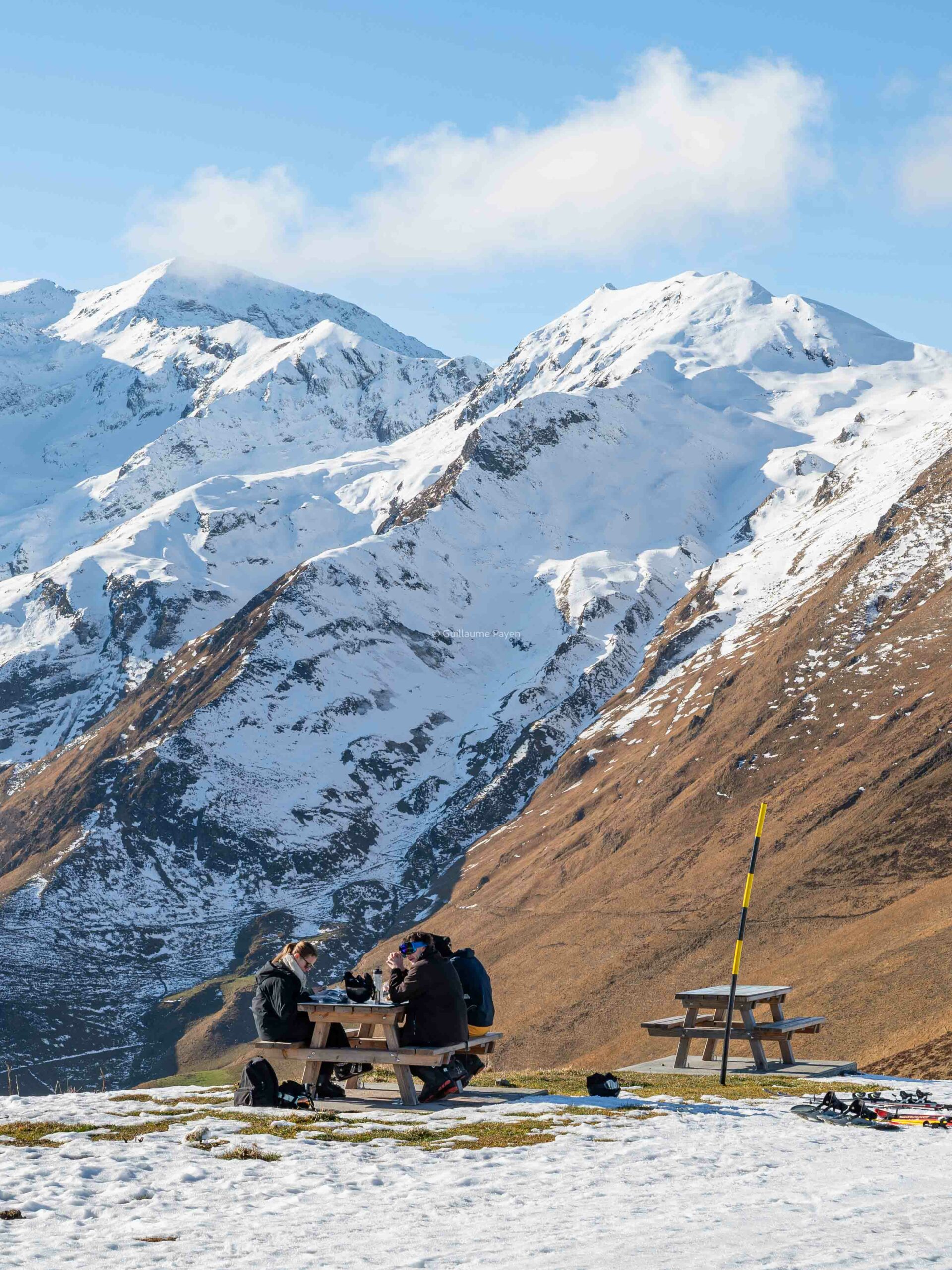 Vue sur la station Superbagnères à Luchon - Guillaume Payen