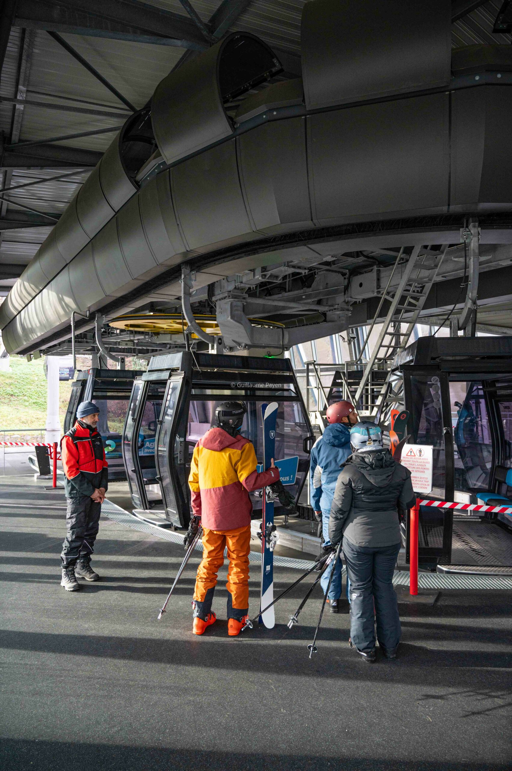 Télécabine crémaillère express à Luchon - Guillaume Payen