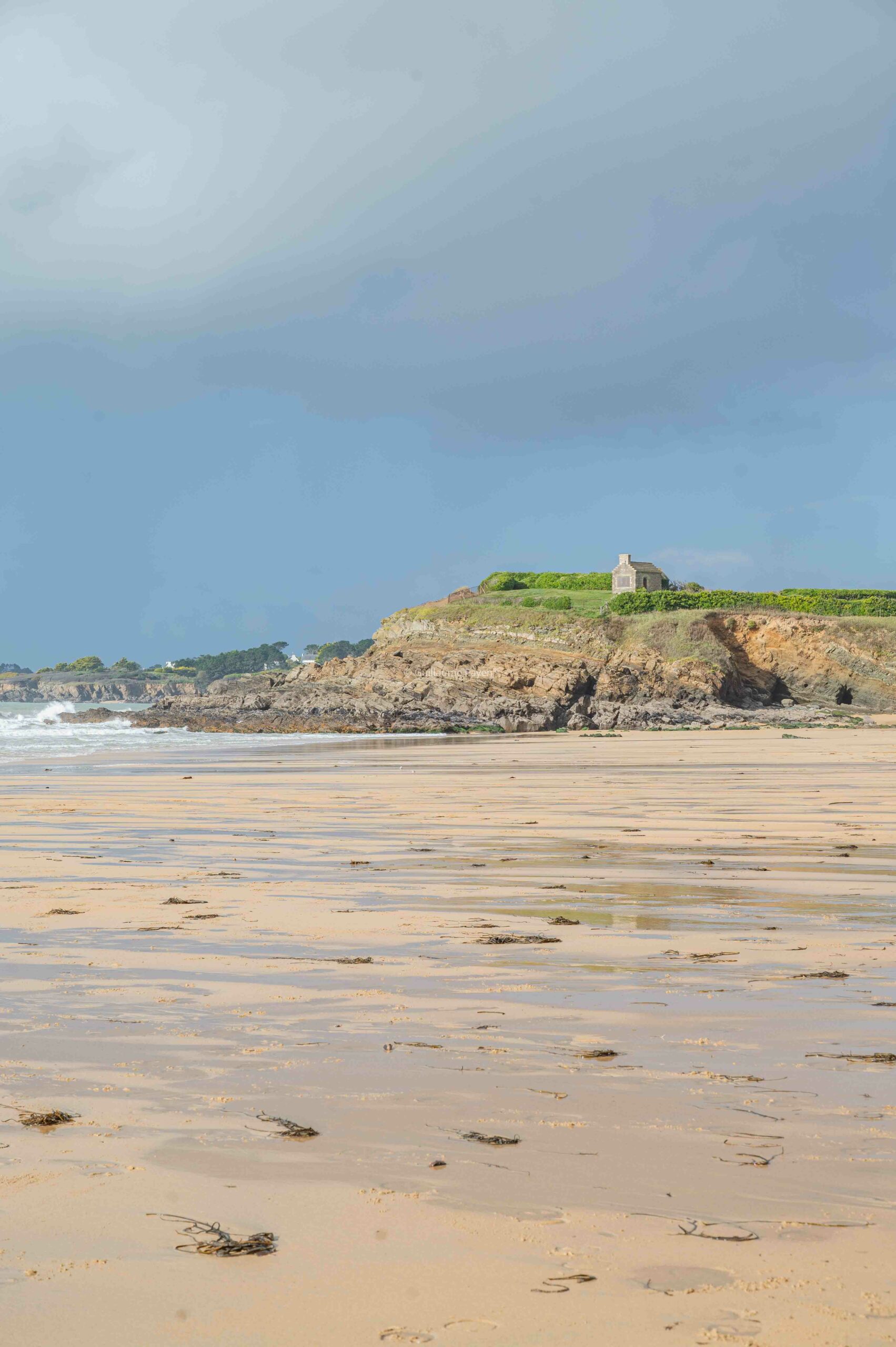 La plage de Bellangenet dans les Rias Finistère