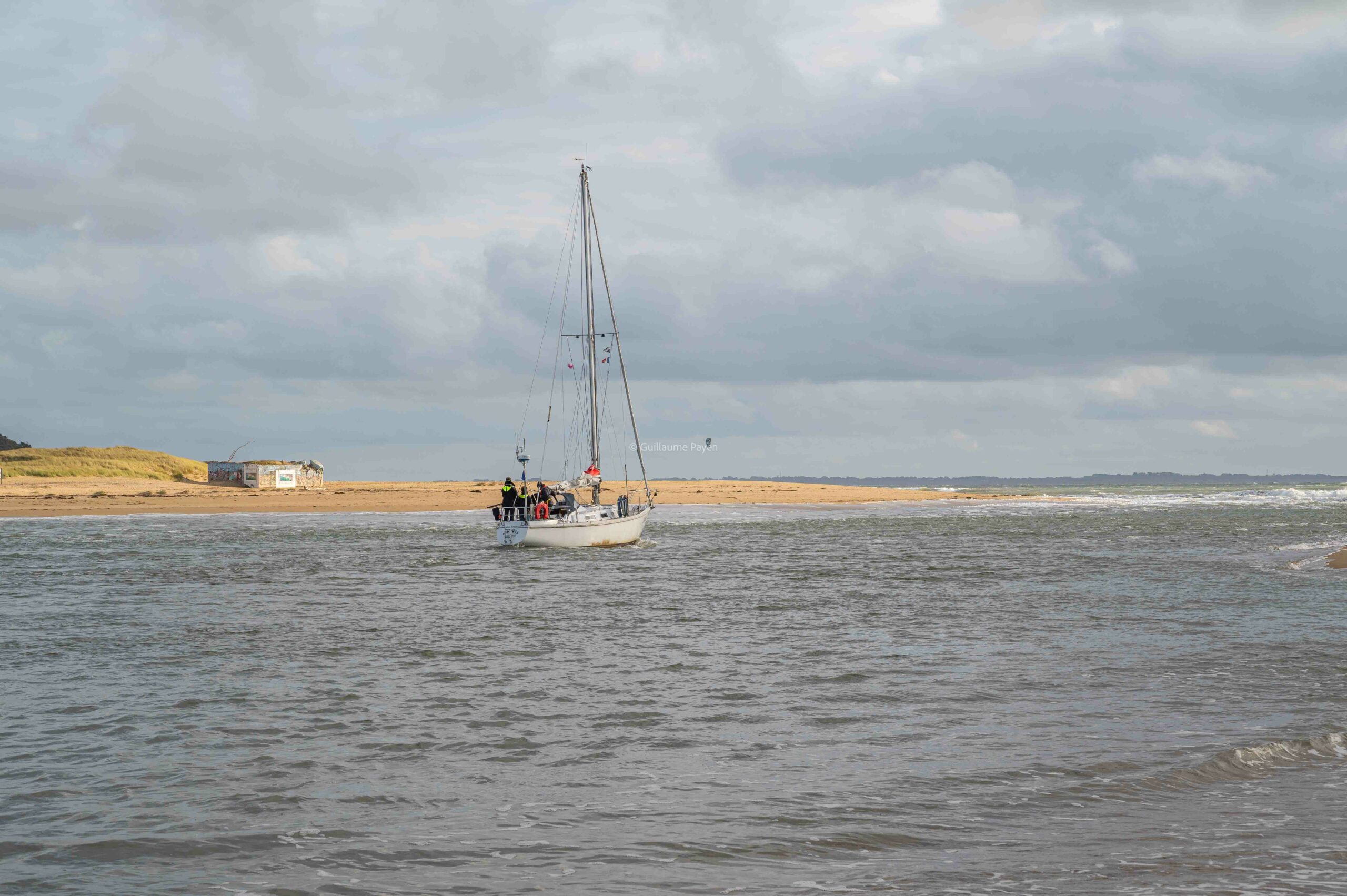 La plage du Pouldu dans les Rias Finistère