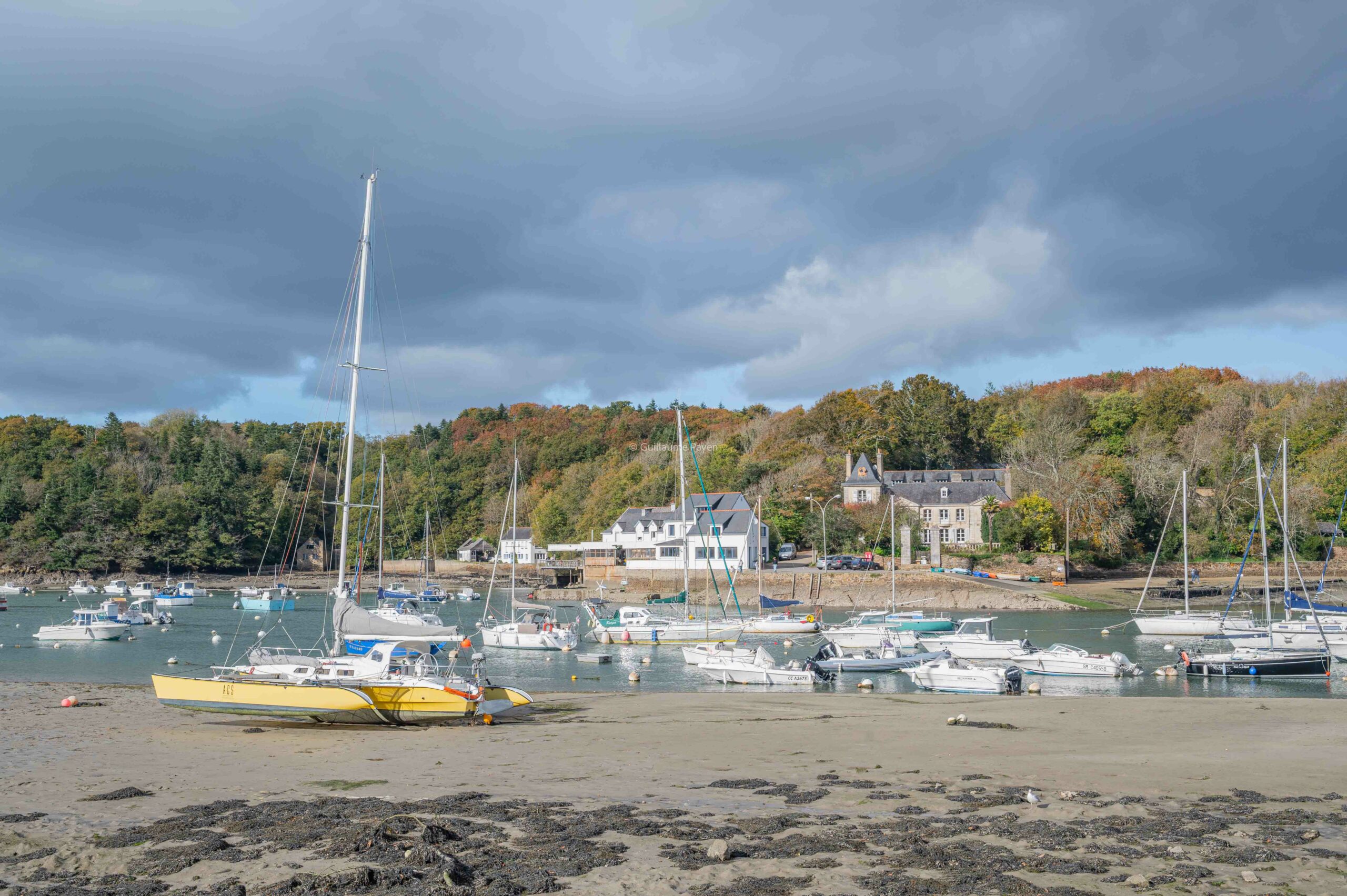 Port du Bélon dans les Rias Finistère Bretagne