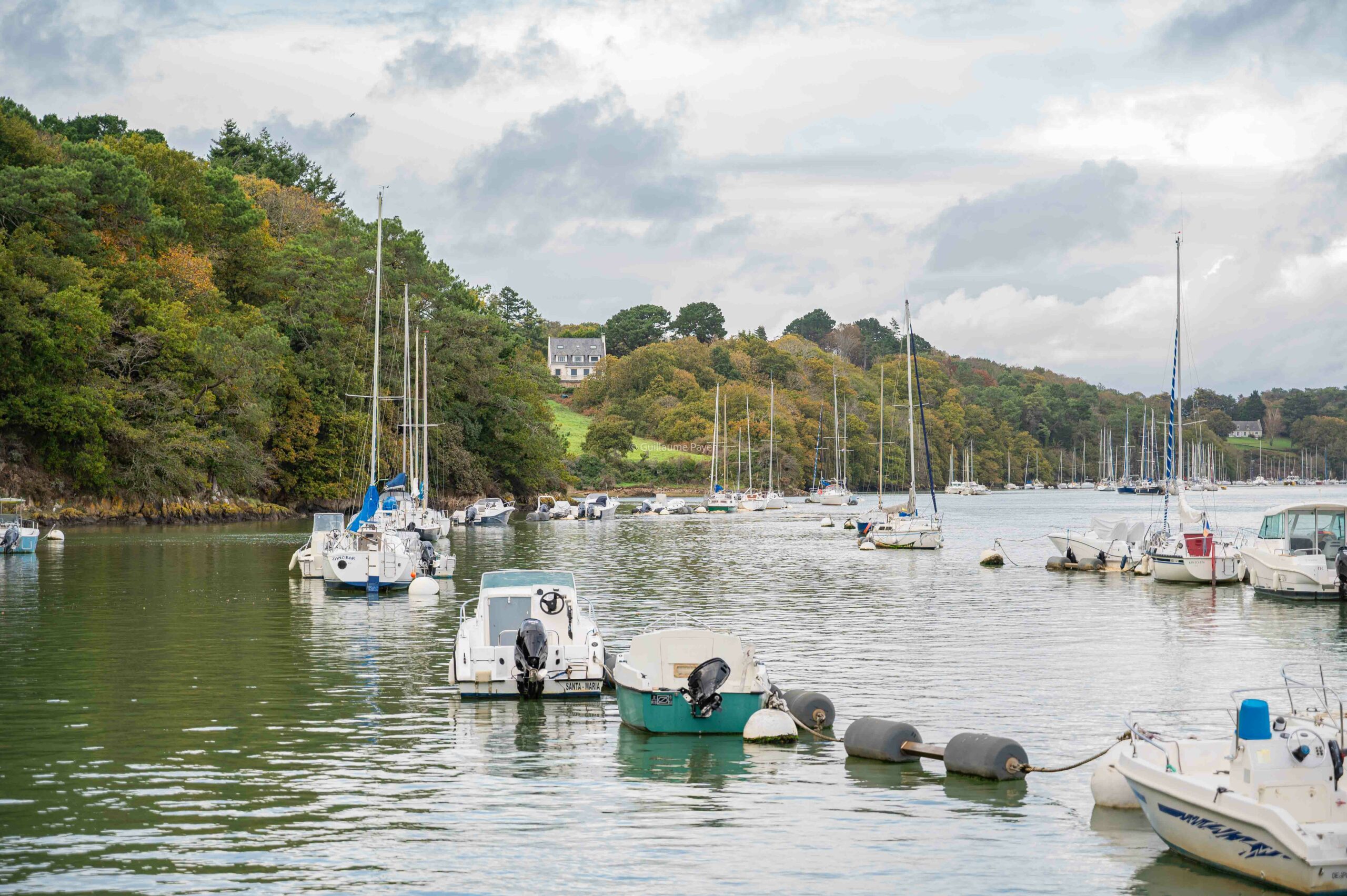 Le port du Pouldu dans les Rias Finistère